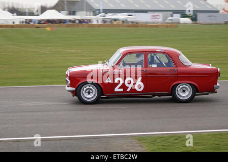 1961 Alfa Romeo Giulietta Ti conduit par Gavin Watson à la réunion des membres de Goodwood Banque D'Images