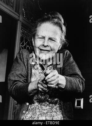 Ruth Gordon, sur-ensemble de la Film 'Scavenger Hunt', 1979 Banque D'Images