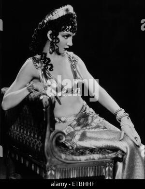 Claudette Colbert, sur-ensemble du film "signe de la Croix', 1932 Banque D'Images