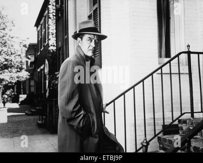 Ray Milland, sur-ensemble du film 'Le Voleur', 1952 Banque D'Images