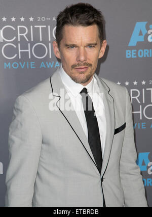 20e Congrès annuel des célébrités assister aux Critics' Choice Movie Awards - Arrivals au Hollywood Palladium. Avec : Ethan Hawke Où : Los Angeles, California, United States Quand : 15 Jan 2015 Crédit : Brian à/WENN.com Banque D'Images