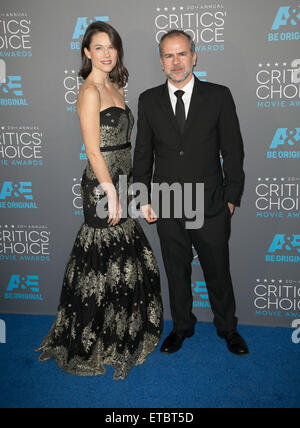 20e Congrès annuel des célébrités assister aux Critics' Choice Movie Awards - Arrivals au Hollywood Palladium. Avec : Guest, Jeremy Dawson Où : Los Angeles, California, United States Quand : 15 Jan 2015 Crédit : Brian à/WENN.com Banque D'Images