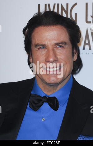 La 12e édition annuelle du Prix de l'Aviation de Living Legends - Arrivées avec : John Travolta Où : Los Angeles, California, United States Quand : 16 Jan 2015 Apega/WENN.com Crédit : Banque D'Images