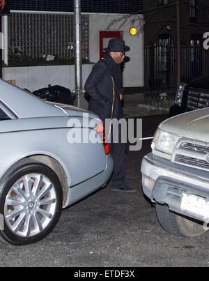Sean Combs (alias P. Diddy) repéré à Midtown Manhattan coin à Red Stixs avec : Sean Combs Où : New York City, New York, United States Quand : 23 Jan 2015 Credit : Alberto Reyes/WENN.com Banque D'Images