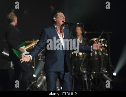 Spandau Ballet en concert au Wiltern Theatre avec : Tony Hadley où : Los Angeles, California, United States Quand : 24 Jan 2015 Credit : WENN.com Banque D'Images