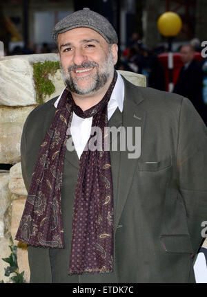 Le film 'Shaun moutons' Première européenne à la vue West End, Leicester Square, Londres avec Omid Djalili : où : London, Royaume-Uni Quand : 25 Jan 2015 Credit : WENN.com Banque D'Images