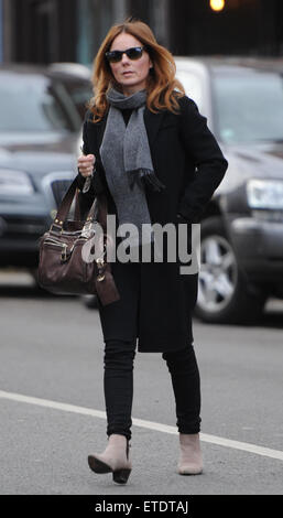 Geri Halliwell vu dehors et environ à Londres avec Geri Halliwell : où : London, Royaume-Uni Quand : 26 Jan 2015 Credit : WENN.com Banque D'Images