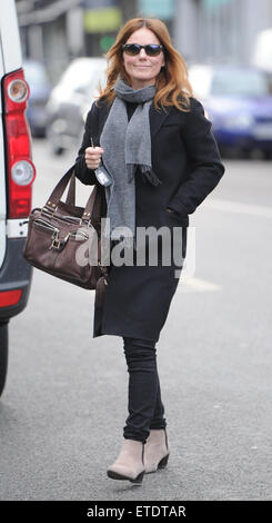 Geri Halliwell vu dehors et environ à Londres avec Geri Halliwell : où : London, Royaume-Uni Quand : 26 Jan 2015 Credit : WENN.com Banque D'Images