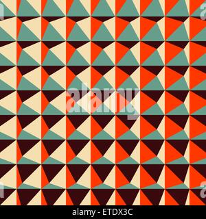 3d abstrait motif géométrique. Arrière-plan polygonal. Vector illustration. Illustration de Vecteur