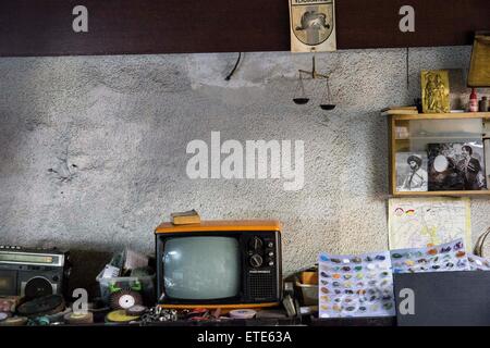Istanbul est situé de part et d'autre du Bosphore séparant l'Europe de l'Asie, une ville divisée entre deux continents. Banque D'Images