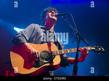 Groupe de rock britannique The Kooks effectuer un sold out show à Heineken Music Hall à Amsterdam avec : Luke Pritchard, The Kooks Où : Amsterdam, Pays-Bas Quand : 31 Jan 2015 Credit : WENN.com Banque D'Images