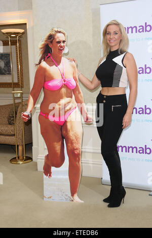 Slimmables Josie Gibson et une séance de lancement comprend : Josie Gibson Où : London, Royaume-Uni Quand : 03 Mar 2015 Credit : Lia Toby/WENN.com Banque D'Images