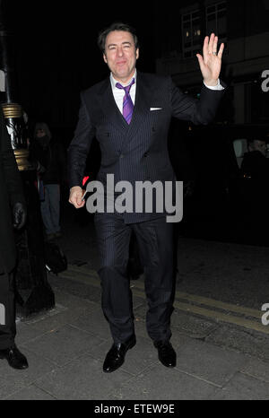 Harvey Weinstein's pre-BAFTA dîner à Little House, en partenariat avec Burberry & oie grise avec : Jonathan Ross Où : London, Royaume-Uni Quand : 06 Mar 2015 Source : WENN.com Banque D'Images