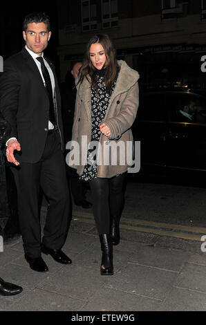 Harvey Weinstein's pre-BAFTA dîner à Little House, en partenariat avec Burberry & oie grise avec : Keira Knightley Où : London, Royaume-Uni Quand : 06 Mar 2015 Source : WENN.com Banque D'Images