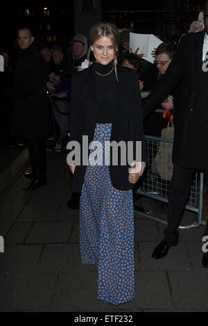 Pre-BAFTA Annabelle's dîner organisé par Charles Finch et Chanel avec : Alice Eve Où : London, Royaume-Uni Quand : 07 Mar 2015 Crédit : Daniel Deme/WENN.com Banque D'Images