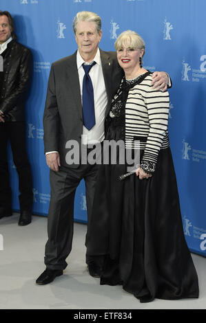 Des stars assiste à la photocall et conférence de presse pour l'amour et la miséricorde dans l'hôtel Grand Hyatt. Avec : Brian Wilson, Marilyn Wilson-Rutherford Où : Berlin, Allemagne Quand : 08 Mar 2015 Crédit : Euan Cherry/WENN.com Banque D'Images