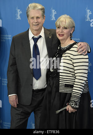 Des stars assiste à la photocall et conférence de presse pour l'amour et la miséricorde dans l'hôtel Grand Hyatt. Avec : Brian Wilson, Marilyn Wilson-Rutherford Où : Berlin, Allemagne Quand : 08 Mar 2015 Crédit : Euan Cherry/WENN.com Banque D'Images