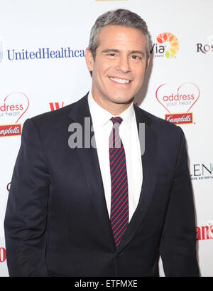 12e édition de la Journée de la femme robe rouge Prix à 10 Columbus Circle - Tapis rouge avec des arrivées : Andy Cohen Où : New York City, New York, United States Quand : 10 Mar 2015 Crédit : Derrick Saleurs/WENN.com Banque D'Images