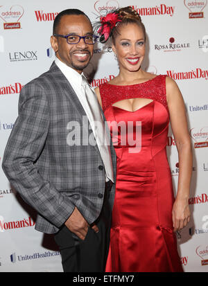 12e édition de la Journée de la femme robe rouge Prix à 10 Columbus Circle - Tapis rouge avec des arrivées : où : New York City, New York, United States Quand : 10 Mar 2015 Crédit : Derrick Saleurs/WENN.com Banque D'Images