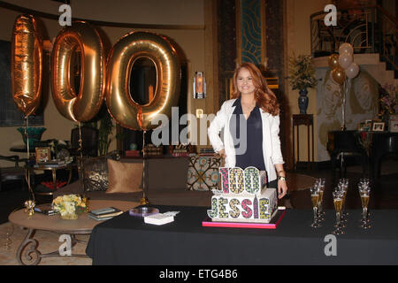 Disney Channel's 'Jessie' fête ses 100 épisodes mettant en vedette : Debby Ryan Où : Los Angeles, California, United States Quand : 12 Mar 2015 Crédit : Nicky Nelson/WENN.com Banque D'Images