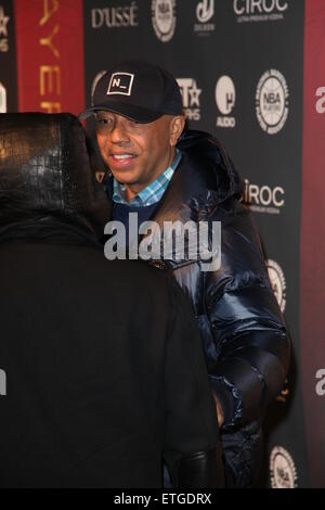 La National Basketball Players Association's Exclusive des joueurs All-Star 2015 Événement social présenté par BET Networks et hébergé par Puff Daddy Combs à capitale avec : Russell Simmons Où : NYC, New York, United States Quand : 16 Mar 2015 Credit : PNP/WENN.com Banque D'Images