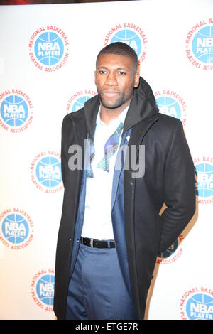 La National Basketball Players Association's Exclusive des joueurs All-Star 2015 Événement social présenté par BET Networks et hébergé par Puff Daddy Combs à Capitale comprend : Festus Ezeli Où : NYC, New York, United States Quand : 16 Mar 2015 Credit : PNP/WENN.com Banque D'Images