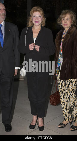 Inauguration de l'exposition Dufy au Musée Thyssen-Bornemisza à Madrid comprend : la baronne Thyssen Où : Madrid, Espagne Quand : 16 Mar 2015 Crédit : Oscar Gonzalez/WENN.com Banque D'Images