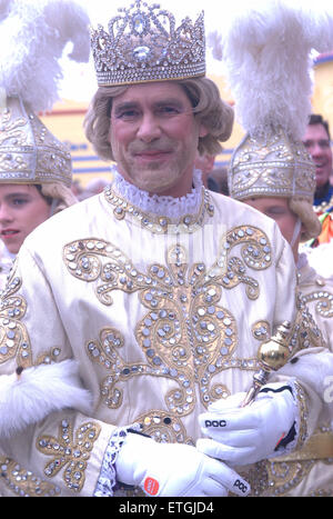 Mardi Gras 2015 - Rex, roi du Carnaval readys son flotteur et Krewe pour leur jour du Mardi Gras avec : Christian Brown, Rex le roi du Carnaval Où : New Orleans, Louisiana, United States Quand : 17 février 2015 Source : WENN.com Banque D'Images