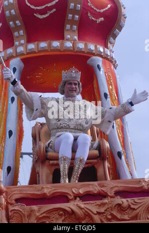 Mardi Gras 2015 - Rex, roi du Carnaval readys son flotteur et Krewe pour leur jour du Mardi Gras avec : Christian Brown, Rex le roi du Carnaval Où : New Orleans, Louisiana, United States Quand : 17 février 2015 Source : WENN.com Banque D'Images