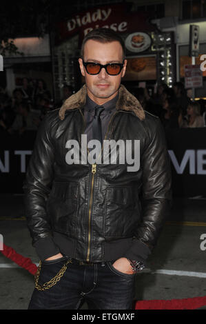 LOS ANGELES, CA - 20 octobre 2011 : Joey Lawrence au Los Angeles premiere de 'In Time' au Regency Village Theatre, Westwood. Octobre 20, 2011 Los Angeles, CA Banque D'Images