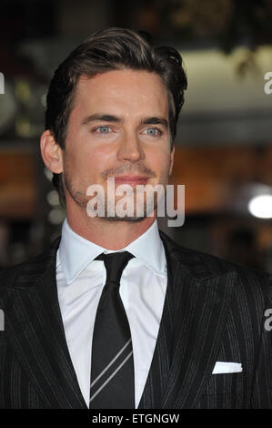LOS ANGELES, CA - 20 octobre 2011 : Matt Bomer au Los Angeles première de son nouveau film 'In Time' au Regency Village Theatre, Westwood. Octobre 20, 2011 Los Angeles, CA Banque D'Images
