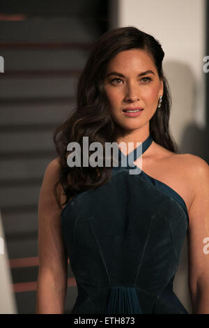 Assister à des célébrités 2015 Vanity Fair Oscar Party à Wallis Annenberg Center for the Performing Arts avec l'Hôtel de Ville à Beverly Hills. Avec : Olivia Munn Où : Los Angeles, California, United States Quand : 22 Mar 2015 Crédit : Brian à/WENN.com Banque D'Images