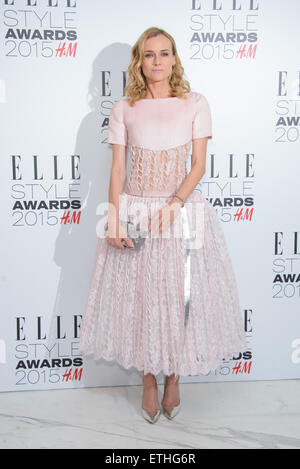 Style Awards 2015 ELLE - Arrivées avec : Diane Kruger Où : London, Royaume-Uni Quand : 24 Mar 2015 Crédit : Joe/WENN.com Banque D'Images