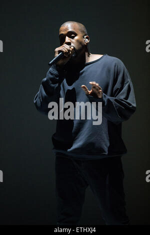 "Kavlan' la télévision montrent des images de la production les Studios de Londres. En vedette : Kanye West Où : London, Royaume-Uni Quand : 23 Mar 2015 Crédit : Daniel Deme/WENN.com Banque D'Images