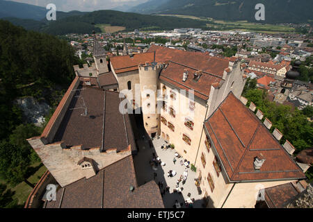 Château de Brunico, Messner Mountain Museum, MMM Ripa, Bruneck, Brunico, le Tyrol du Sud, Italie Banque D'Images