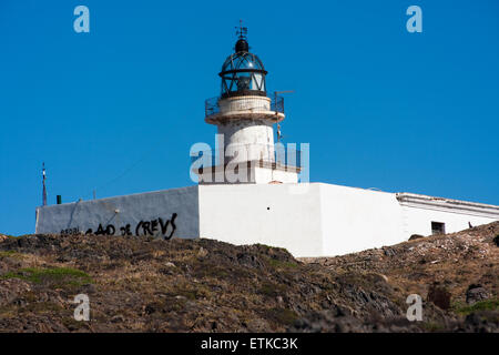 Phare du Cap de Creus. Parc Naturel du Cap de Creus. Cadaques. Banque D'Images