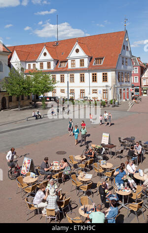 Ancien hôtel de ville, place du marché, Celle, Basse-Saxe, Allemagne Banque D'Images