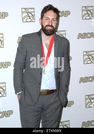 30e cérémonie annuelle de l'ASCAP Film and Television Awards tenue à l'hôtel Beverly Hilton - Arrivées avec : Josh Kelley Où : Los Angeles, California, United States Quand : 09 mars 2015 Source : WENN.com Banque D'Images