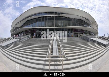 Baku, Azerbaïdjan. 15 Juin, 2015. GV. La gymnastique artistique. La salle de gymnastique. Bakou. L'Azerbaïdjan. Baku2015. 1er jeux européens. 15/06/2015. Credit : Sport en images/Alamy Live News Banque D'Images