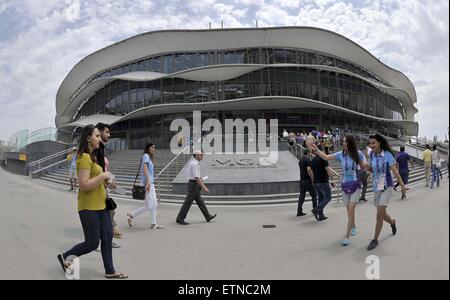 Baku, Azerbaïdjan. 15 Juin, 2015. GV. La gymnastique artistique. La salle de gymnastique. Bakou. L'Azerbaïdjan. Baku2015. 1er jeux européens. 15/06/2015. Credit : Sport en images/Alamy Live News Banque D'Images