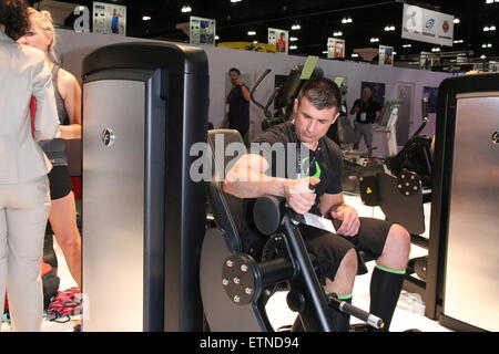 Danny Musico Tournage documentaire HBO à IHRSA LA Convention Center comprend : Danny Musico Où : Los Angeles, California, United States Quand : 12 mars 2015 Source : WENN.com Banque D'Images