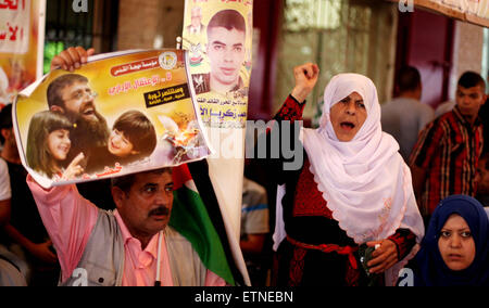 La ville de Gaza, bande de Gaza, territoire palestinien. 15 Juin, 2015. Credit : ZUMA Press, Inc./Alamy Live News Banque D'Images