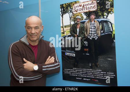 La promotion des nouveaux acteurs ARD TV-film 'Letzte Ausfahrt Sauerland' à l'hôtel est doté d'' : Heiner Lauterbach Où : Hambourg, Allemagne Quand : 19 mars 2015 : Crédit/WENN.com Schultz-Coulon Banque D'Images