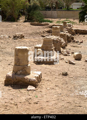 Aqaba antique. La Jordanie. Saoudite. Ruines de la ville médiévale de Ayla, Aqaba, Jordanie Banque D'Images