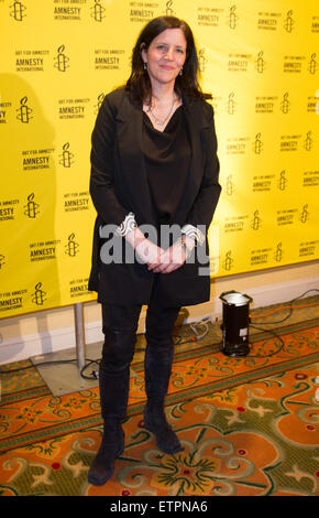 L'Amnesty International 50e assemblée générale annuelle - Arrivées avec : Laura Poitras Où : New Yotk, United States Quand : 22 mars 2015 Source : WENN.com Banque D'Images