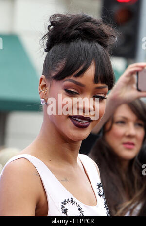 La 20th Century Fox et DreamWorks Animation d'une projection spéciale d'accueil comprend : Rihanna Où : Los Angeles, California, United States Quand : 22 Mar 2015 Crédit : FayesVision/WENN.com Banque D'Images