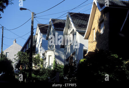 BEL, la Belgique, l'Est des Ardennes, Eupen, Maisons à l'Edelstreet. BEL, Belgien, Ostbelgien, Eupen, Haeuser an der Edelstrasse. Banque D'Images