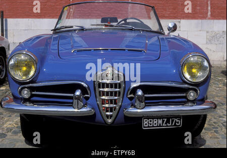 BEL, la Belgique, l'Est des Ardennes, Stavelot, Alfa Romeo Giulietta Spider 1600. BEL, Belgien, Ostbelgien, Stavelot, Alfa Romeo Giulietta Banque D'Images