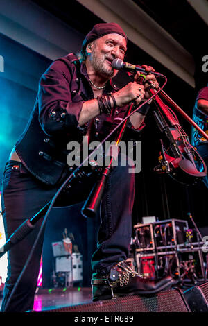 11 juin 2015 - Rochester Hills, Michigan, États-Unis - Gogol Bordello effectuant au Meadow Brook Music Festival à Rochester Hills, MI le 11 juin 2015 (Crédit Image : © Marc Nader/Zuma sur le fil) Banque D'Images