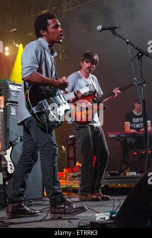 11 juin 2015 - Manchester, New York, États-Unis - Musicien BENJAMIN BOOKER il se produit sur la scène du Festival de Musique et Arts Bonnaroo Manchester, New Hampshire (crédit Image : © Daniel DeSlover/Zuma sur le fil) Banque D'Images